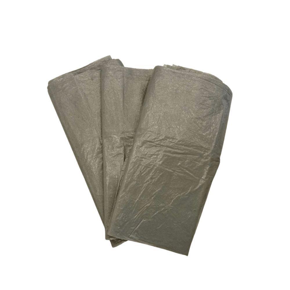 Saco De Lixo Cinza 100 Litros P4 Com 60 Un - 1