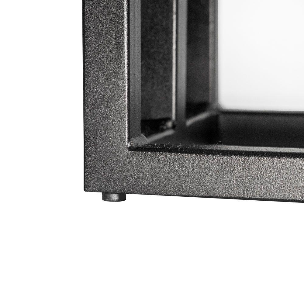 Porta Toalha Para 3 Toalhas Eleganza 50 Cm Metal Preto - 5