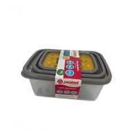 Conjunto Com 3 Potes Jaguar P M G Ref.4172 - 1