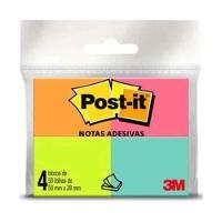 Post-it Novas Cores 38x50 3m C/04 - 1
