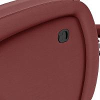 Poltrona Do Papai Reclinável Napoli Manual Gatilho Pu Vermelho Fh1 - D\'rossi - 3