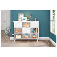 Berço Americano 100 Com Rodízios E Cômoda 2561 Com Nicho Organizador 3 Gavetas Branco Brilho - 5