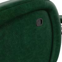 Poltrona Do Papai Reclinável Napoli Manual Gatilho Pu Verde Musgo Fh1 - D\'rossi