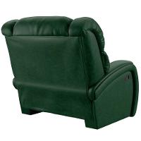 Poltrona Do Papai Reclinável Napoli Manual Gatilho Pu Verde Musgo Fh1 - D\'rossi - 5