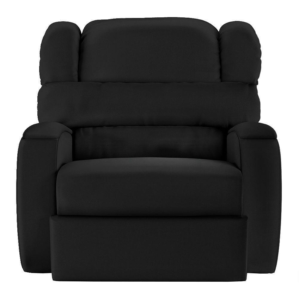 Poltrona Do Papai Reclinável Napoli Manual Gatilho Pu Preto F Fh1 - D\'rossi - 3