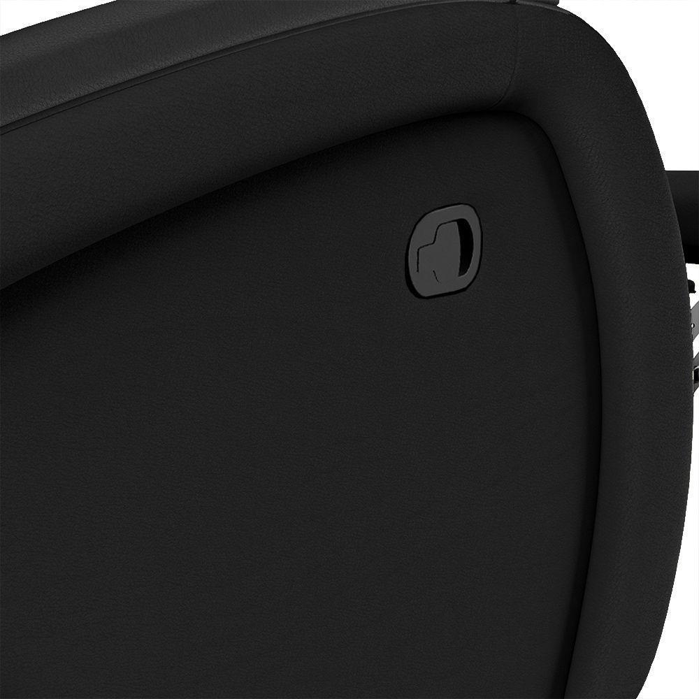 Poltrona Do Papai Reclinável Napoli Manual Gatilho Pu Preto F Fh1 - D\'rossi - 4