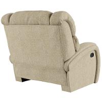 Poltrona Do Papai Reclinável Napoli Manual Gatilho Linho Bege Fh1 - D\'rossi - 5