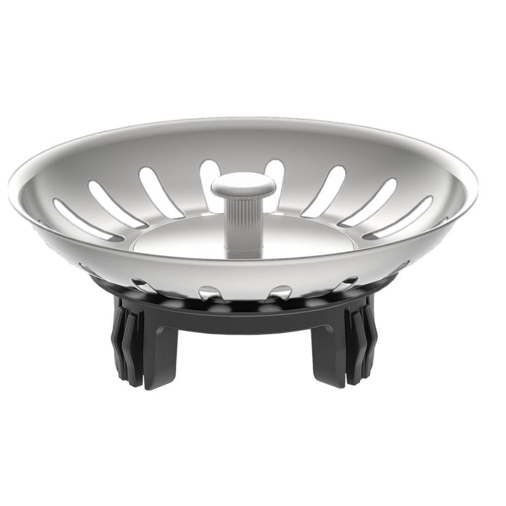 Tampa De Válvula Tramontina Econômica Para Pias E Cubas 4 1-2 Polegada Em Aço Inox - 1