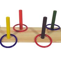 Jogo De Argolas Em Madeira - 1073 - Ciabrink - 2