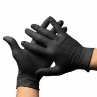 Luva Procedimento Nitrílica Preta M C/100 - 2