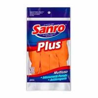 Luva Sanro Plus Antiderrapante Leve Internamente Forrada Pequena - 1