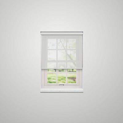 Persiana Rolo Translucida Branco - 1,10m X 1,30m