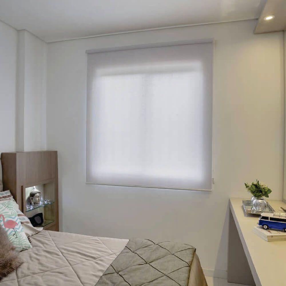 Persiana Rolo Screen 3% Cinza - 2,00m X 1,90m - 2