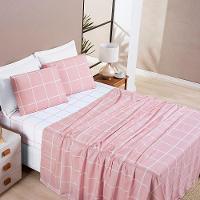 Jogo De Cama Austin Queen 04 Peças - Rosa - 1