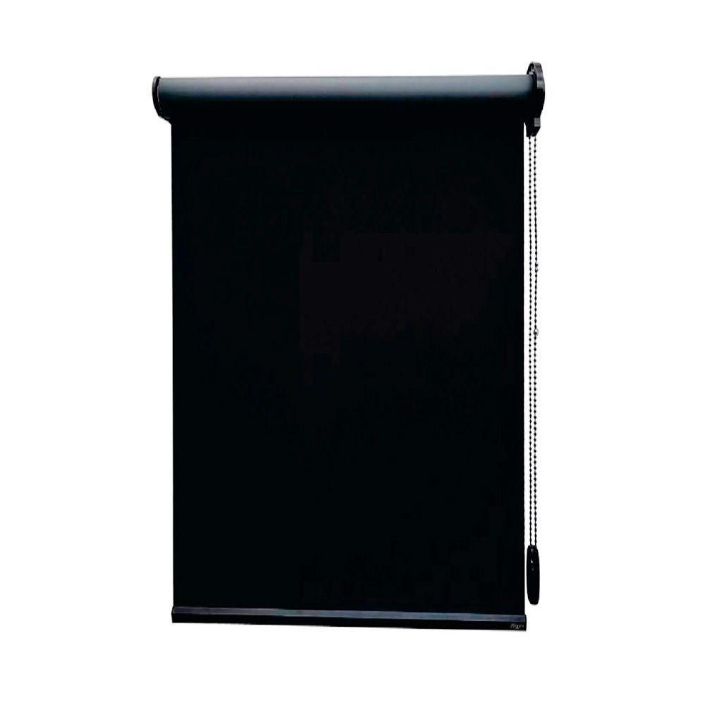 Persiana Rolo Blackout Pinpoint Preta - 1,80m X 2,40m - 1