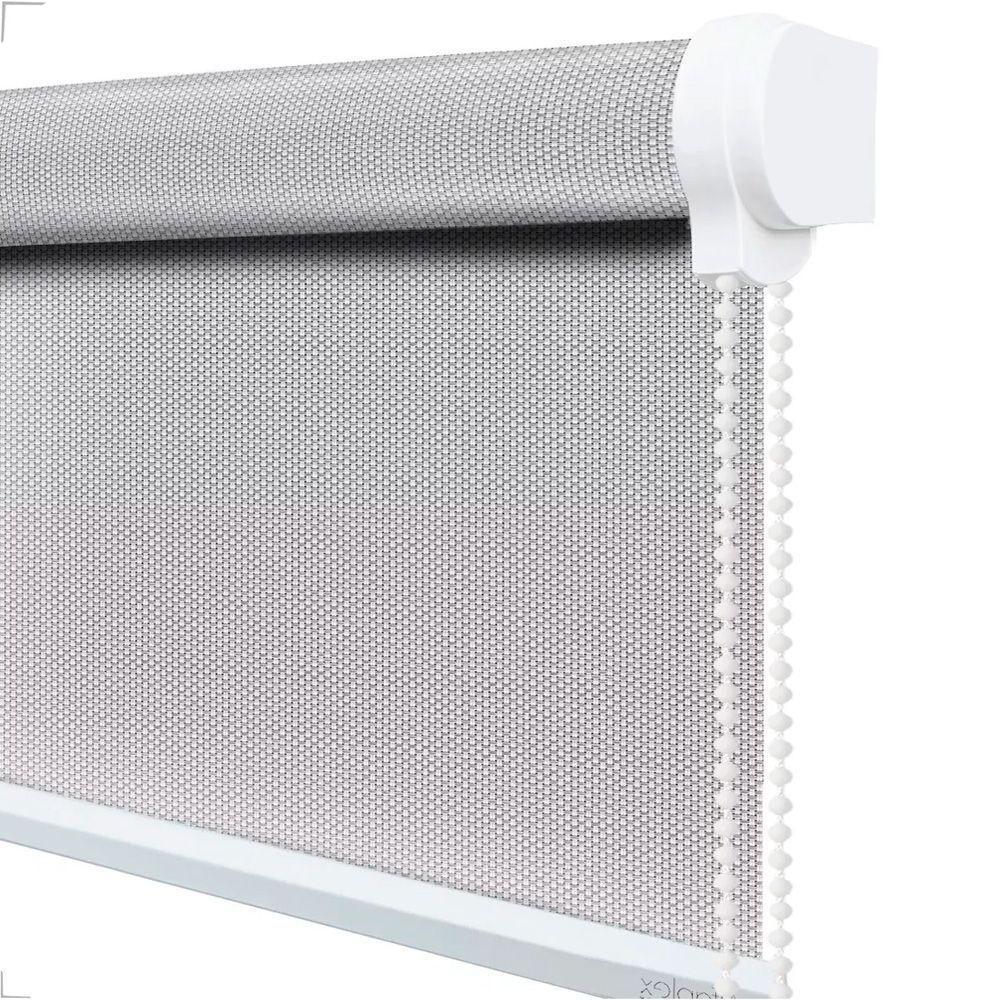 Persiana Rolo Screen 3% Cinza - 1,00m X 2,30m - 1