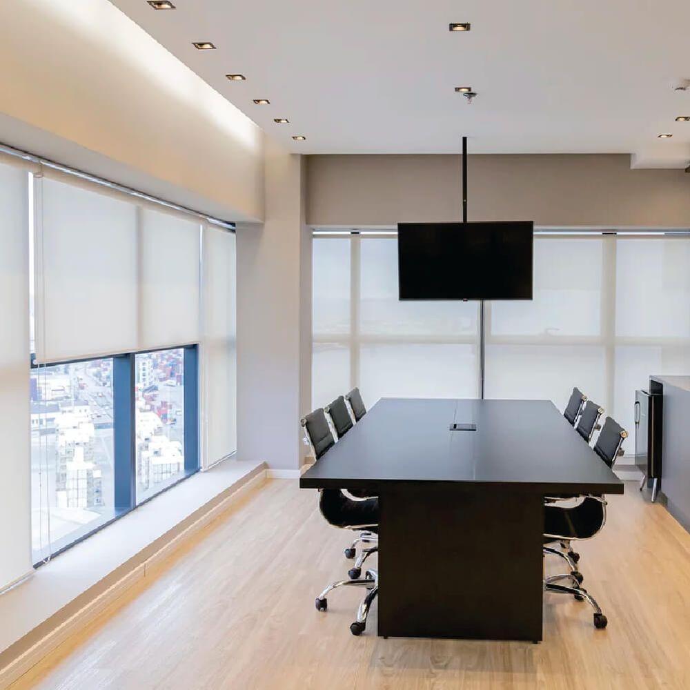 Persiana Rolo Screen 3% Bege - 1,30m X 2,00m - 2