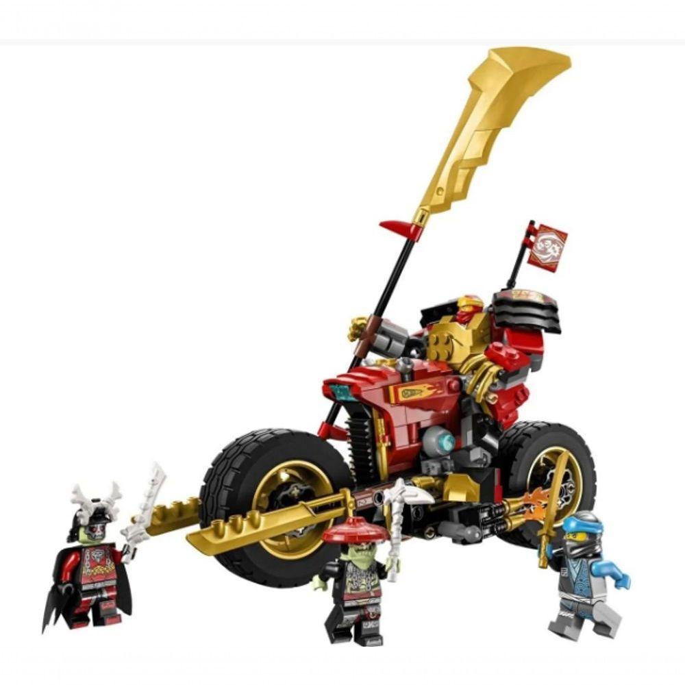 Lego Ninjago Robô Motoqueiro Evo Do Kai - 312 Peças 71783 - 1