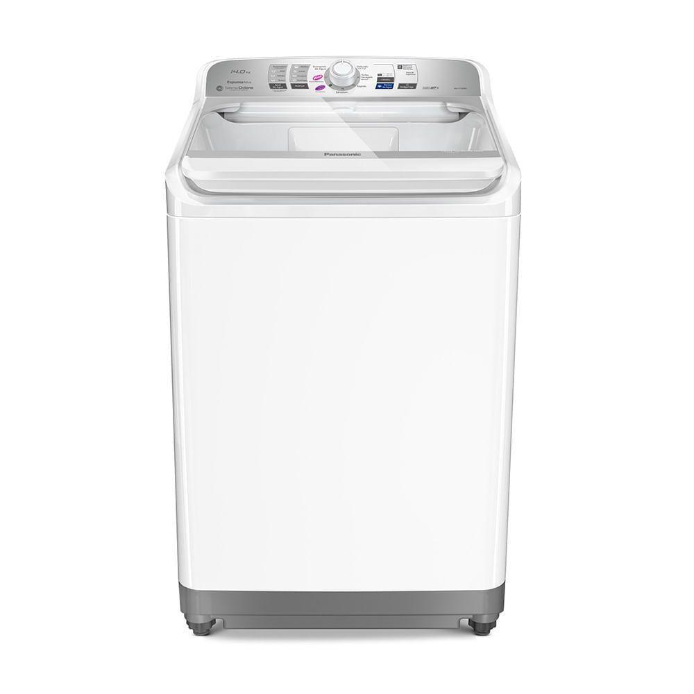 Máquina de Lavar Panasonic Função Vanish Branco Mais Branco 14kg - NA-F140B1W 110V - 3
