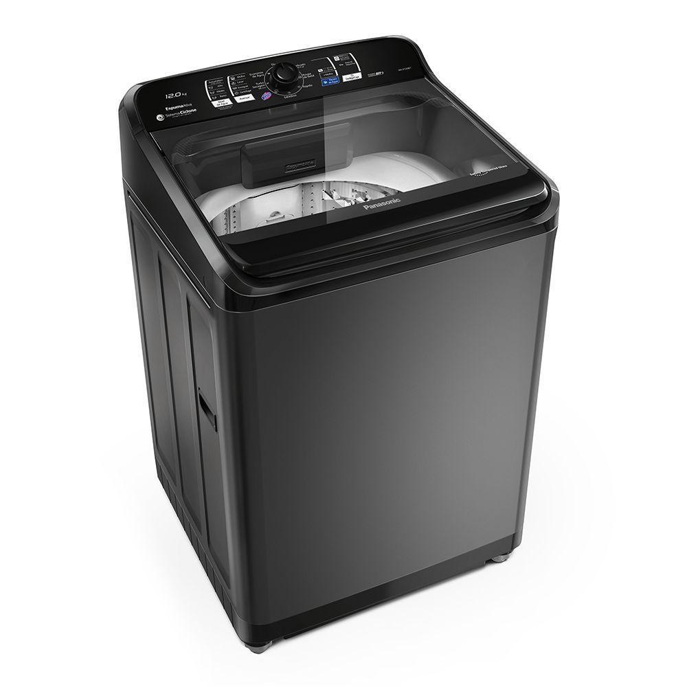 Máquina de Lavar Panasonic Função Vanish 12kg Titânio - NA-F120B1T 110V - 1
