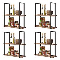 Kit 04 Prateleiras Multiuso Industrial Boreal Demolição 60cm - 1