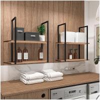 Kit 04 Prateleiras Multiuso Industrial Boreal Demolição 60cm