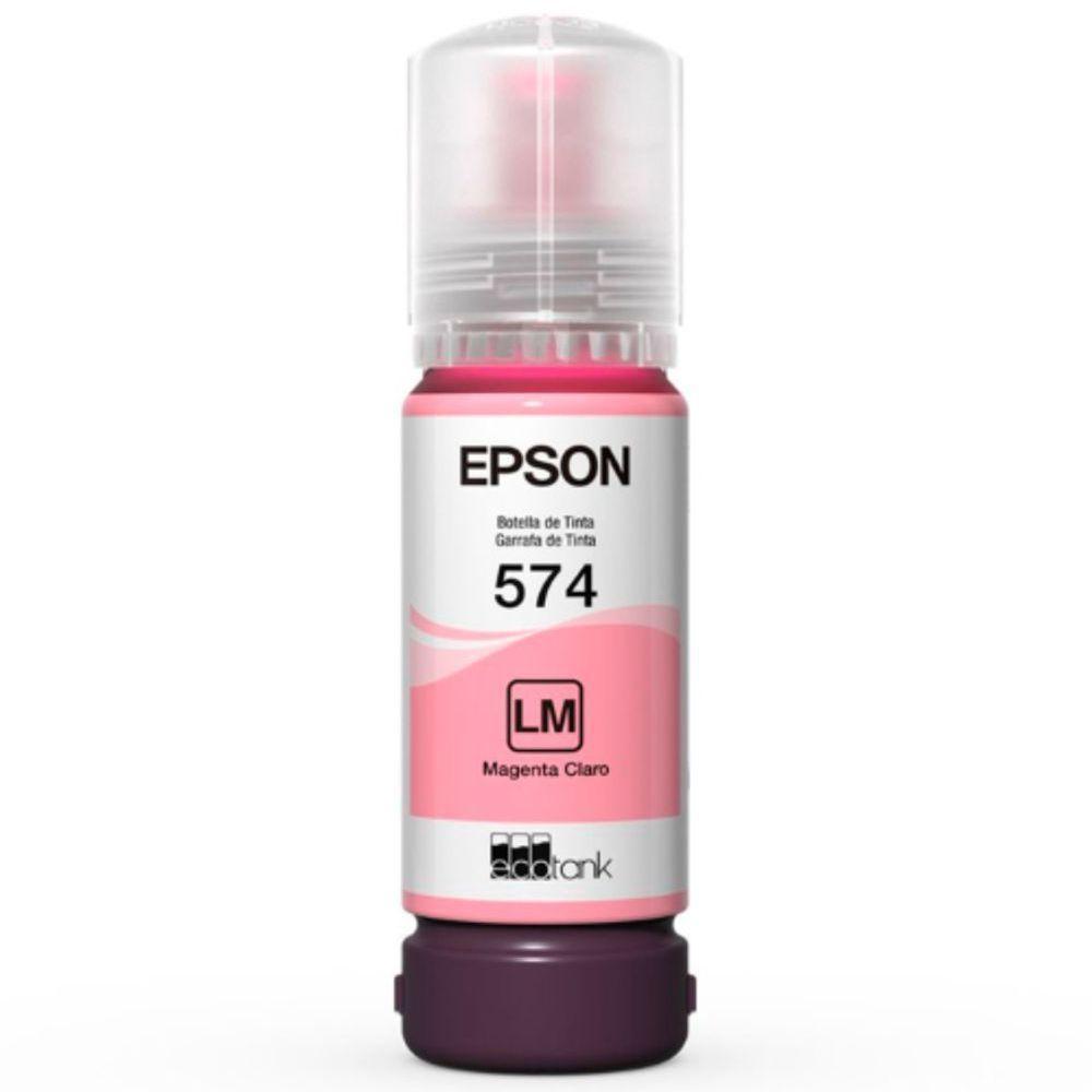 Refil Tanque Tinta Epson T574 Magenta Claro L8050- - T574620-al - 1