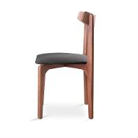 Cadeira Mesa De Jantar Aurora Imbuia linho Preto 102 - 5