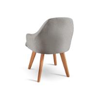 Cadeira Para Mesa De Jantar Manuela linho Cinza 101 - 5