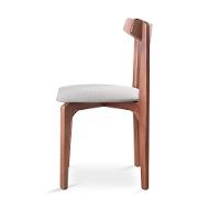 Cadeira Mesa De Jantar Aurora Imbuia linho Cinza 101 - 5