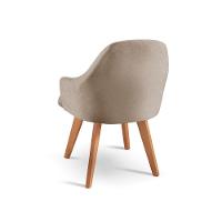 Cadeira Para Mesa De Jantar Manuela linho Bege 103 - 3