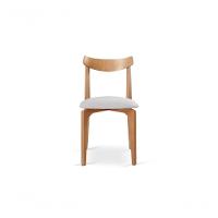 Cadeira Mesa De Jantar Aurora Mel linho Cinza 101 - 1