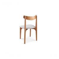 Cadeira Mesa De Jantar Aurora Mel linho Cinza 101 - 2