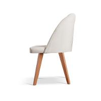 Cadeira Para Mesa De Jantar Lua linho Nude 100 - 5