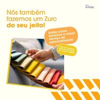 Poltrona Giratória Angra Base Alumínio material Sintético Marrom 301 - 6