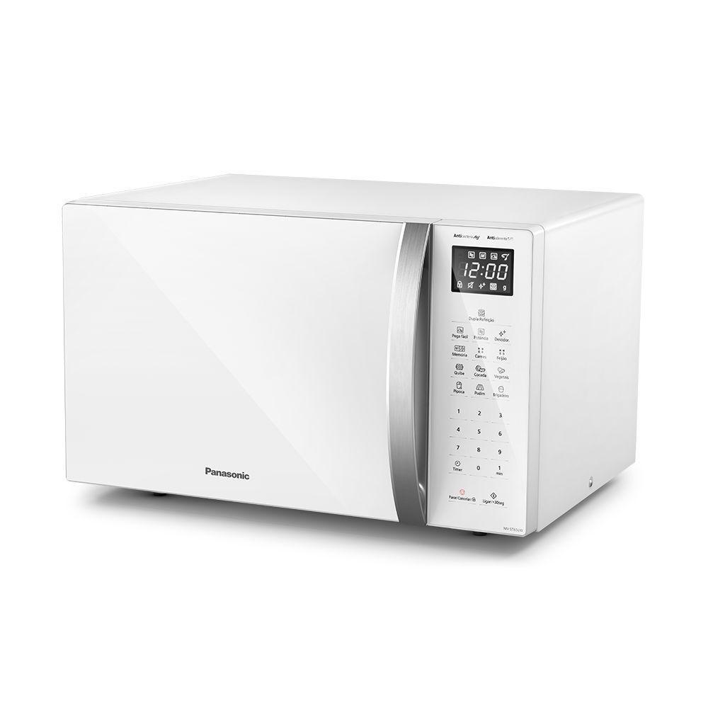 Micro-ondas Panasonic Dupla Refeição 34L Branco - ST65LWRU 220V - 3