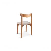 Cadeira Mesa De Jantar Aurora Mel linho Bege 103 - 3