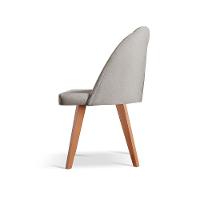 Cadeira Para Mesa De Jantar Lua linho Cinza 101 - 5