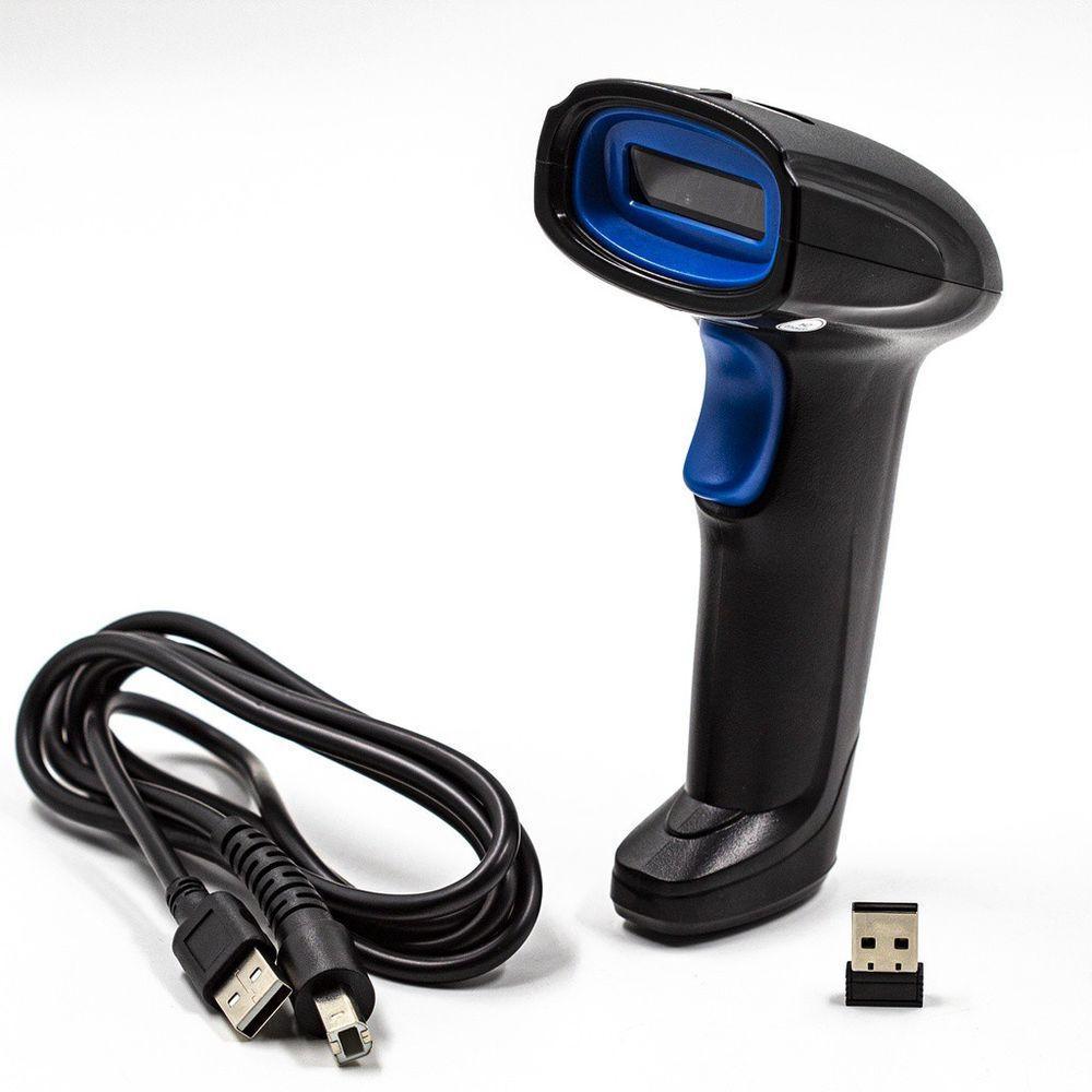 Leitor Código De Barra Sem Fio De Mão Pdv Produtos Ean 1100 - 6