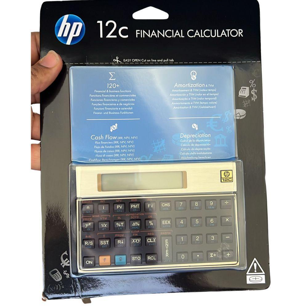 Calculadora Financeira Hp 12c Engenharia Contas 130 Funções Gold - 3