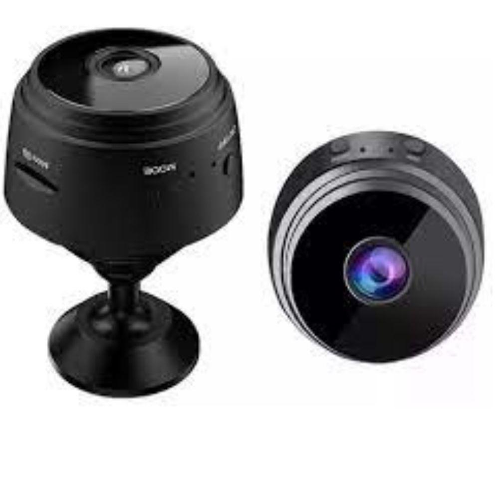 Mini Câmera Segurança Espiã Monitoramento Wifi Full Hd Visão Noturna Com Gravador De Voz - 1