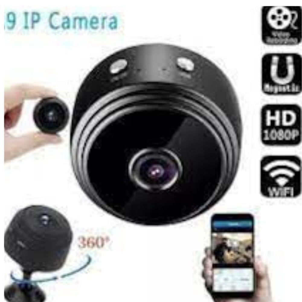 Mini Câmera Segurança Espiã Monitoramento Wifi Full Hd Visão Noturna Com Gravador De Voz - 6