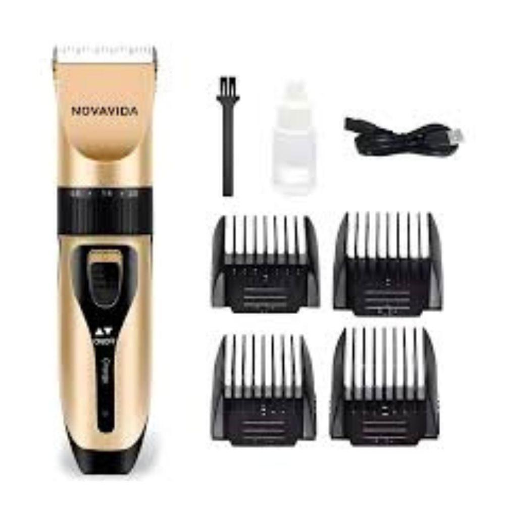 Maquina De Tosar Para Pet Recarregável Cães Gatos Pet - 1