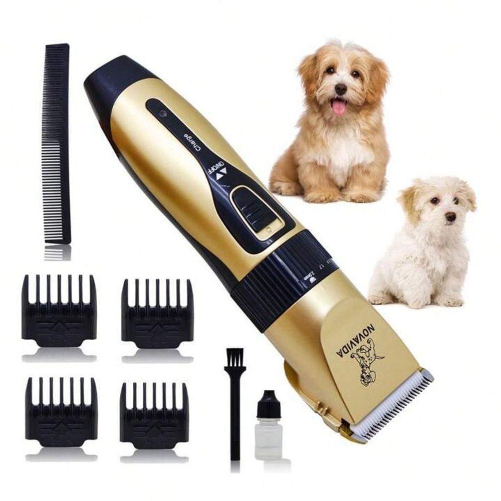 Maquina De Tosar Para Pet Recarregável Cães Gatos Pet - 2