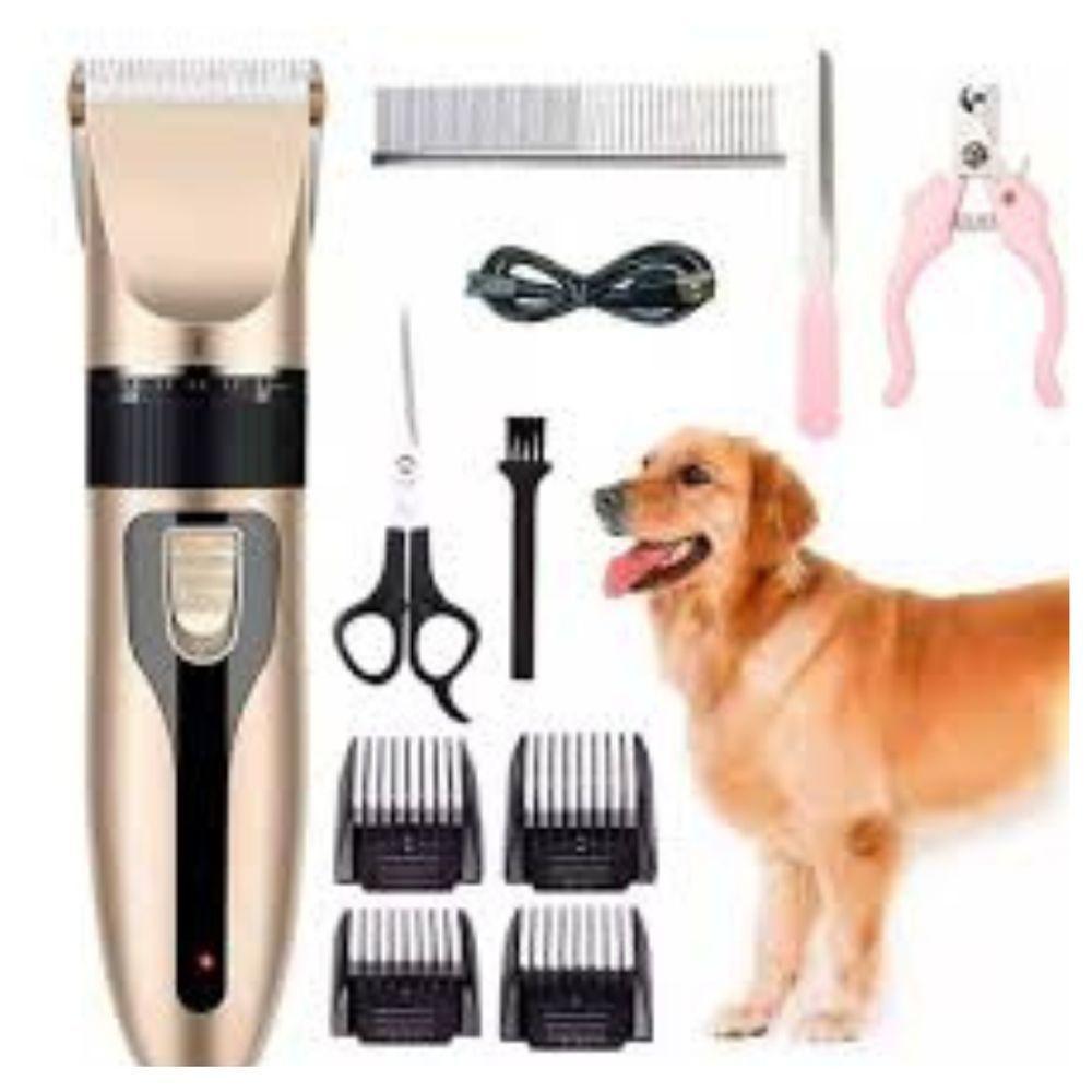 Maquina De Tosar Para Pet Recarregável Cães Gatos Pet - 4