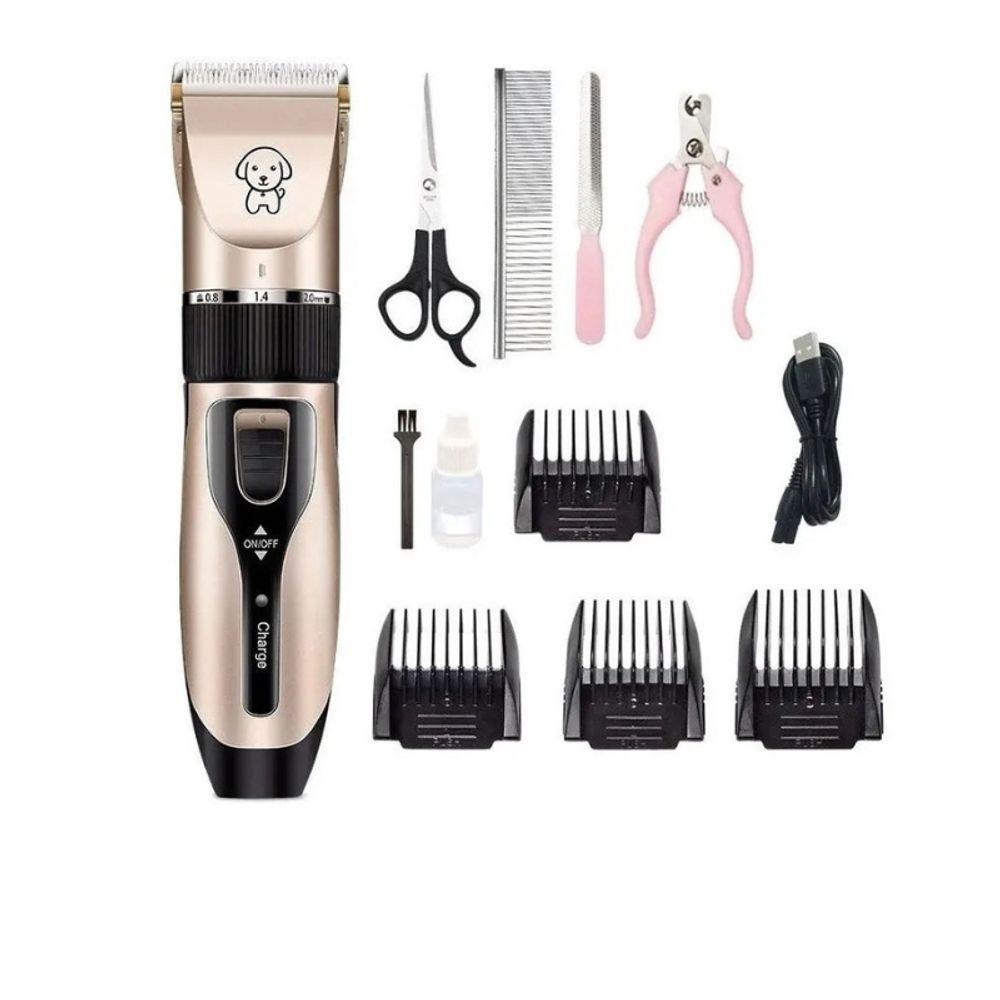 Maquina De Tosar Para Pet Recarregável Cães Gatos Pet - 6
