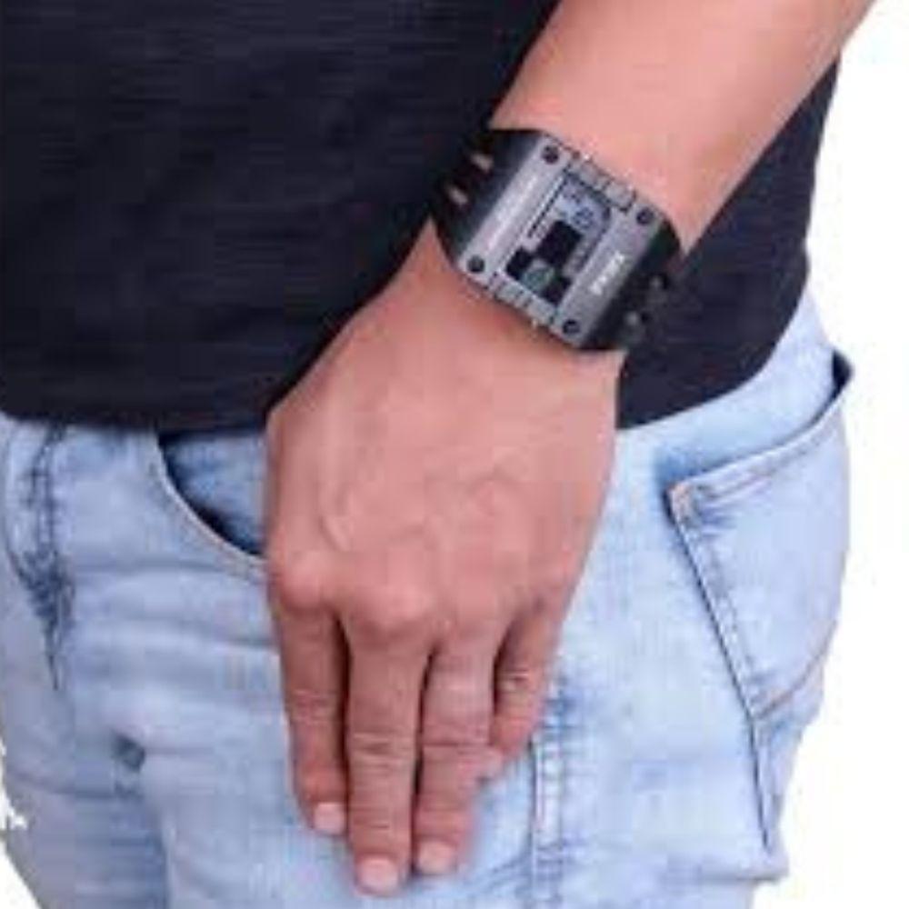 Relógio Masculino Esportivo Digital Xinjia Quadrado Xj-799 - 2