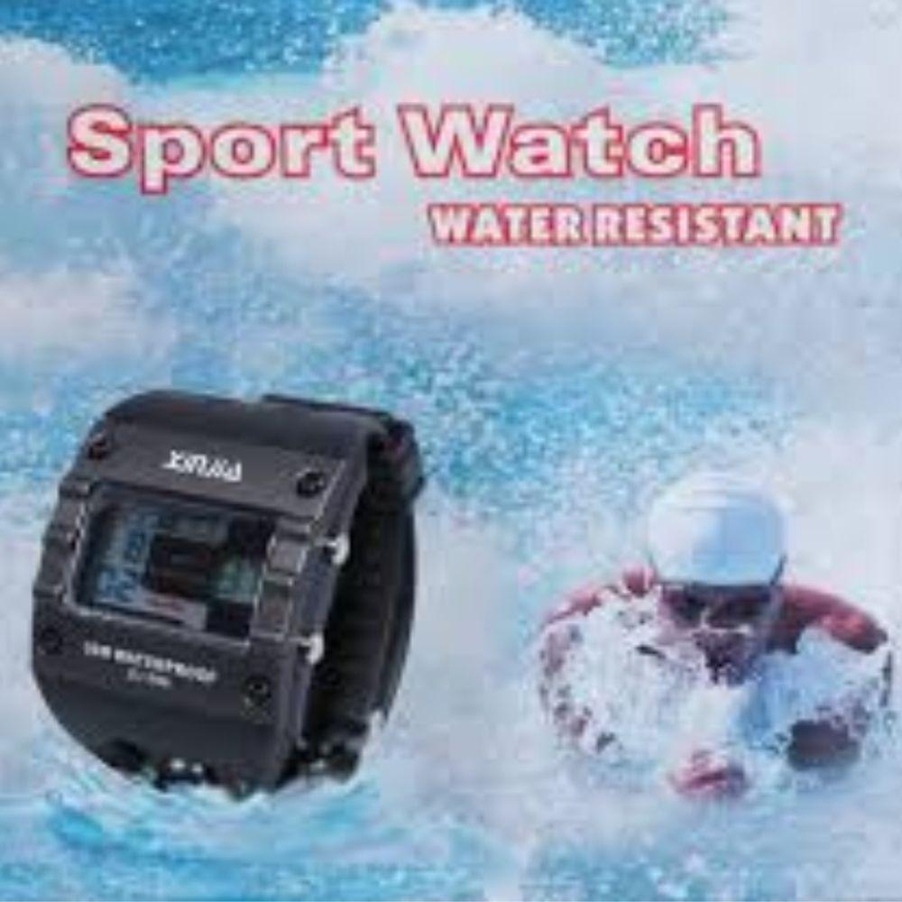 Relógio Masculino Esportivo Digital Xinjia Quadrado Xj-799 - 3