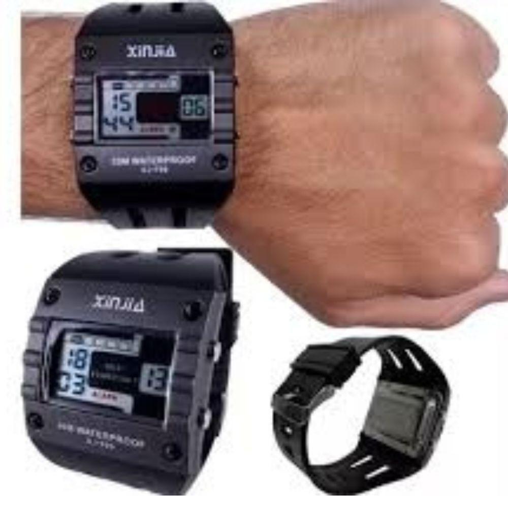 Relógio Masculino Esportivo Digital Xinjia Quadrado Xj-799 - 6