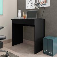 Mesa Para Computador Escrivaninha Alexia Preto Ajl - 3